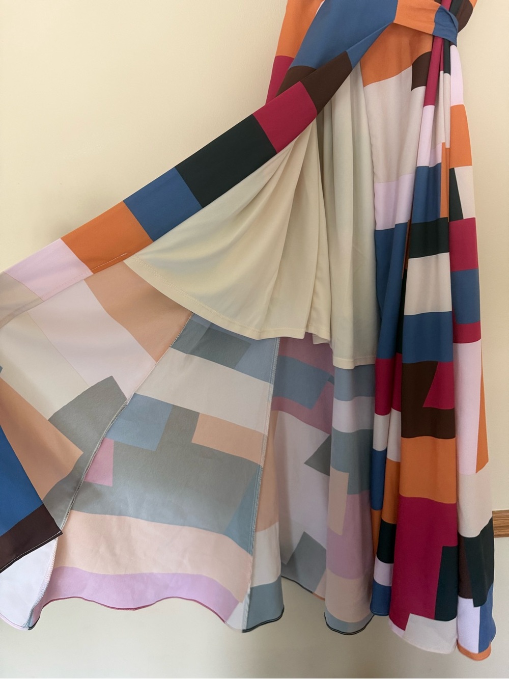 Anthropologie Hutch Alfonsine Wrap Maxi Dress Size extra Small Colorful - Picture 5 of 10